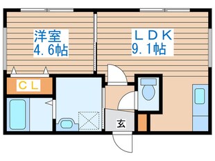 HAPPINESS発寒の物件間取画像